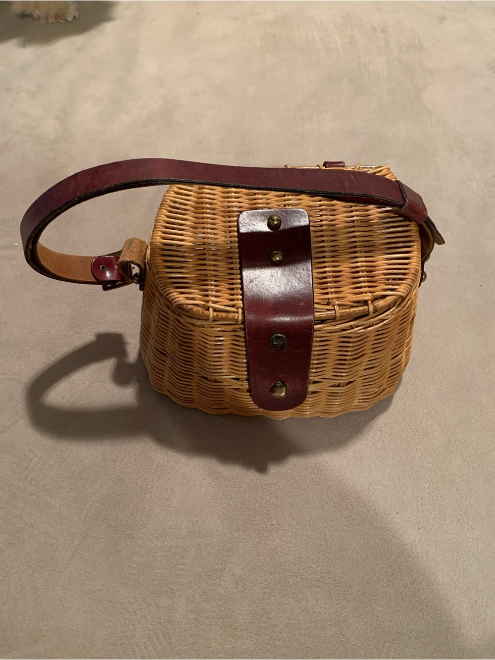 Vintage Etienne Aigner Rare 1950s Crossbody Bag - Picture 4 of 10